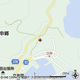 長崎県南松浦郡新上五島町立串郷551周辺の地図