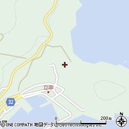 長崎県南松浦郡新上五島町立串郷603周辺の地図