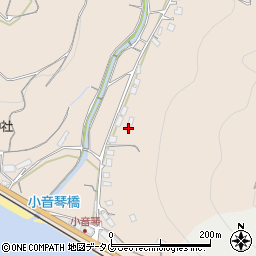 長崎県東彼杵郡東彼杵町小音琴郷2122周辺の地図