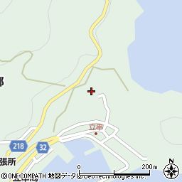 長崎県南松浦郡新上五島町立串郷790周辺の地図