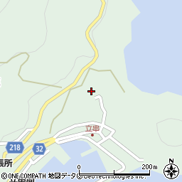 長崎県南松浦郡新上五島町立串郷794周辺の地図