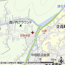 大分県津久見市西ノ内6747周辺の地図