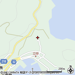 長崎県南松浦郡新上五島町立串郷745周辺の地図