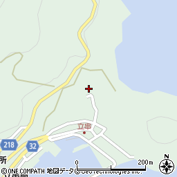 長崎県南松浦郡新上五島町立串郷745周辺の地図