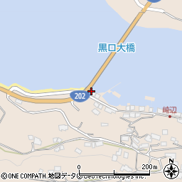 長崎県西海市西海町黒口郷2081-4周辺の地図