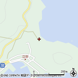 長崎県南松浦郡新上五島町立串郷440周辺の地図