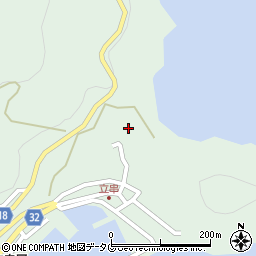 長崎県南松浦郡新上五島町立串郷740周辺の地図