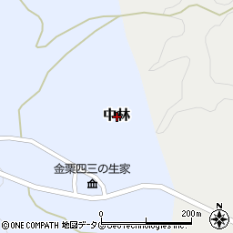 熊本県和水町（玉名郡）中林周辺の地図