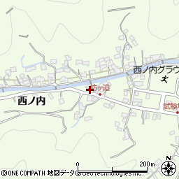 大分県津久見市西ノ内6851周辺の地図