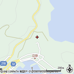 長崎県南松浦郡新上五島町立串郷748周辺の地図