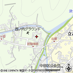 大分県津久見市西ノ内6765周辺の地図