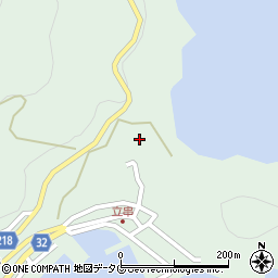 長崎県南松浦郡新上五島町立串郷750周辺の地図