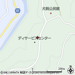 大分県豊後大野市犬飼町田原1513-1周辺の地図