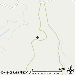 大分県豊後大野市朝地町梨小319周辺の地図