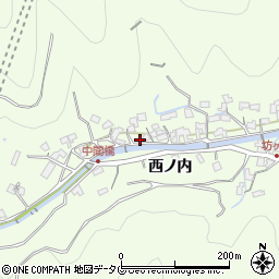 大分県津久見市西ノ内8155周辺の地図