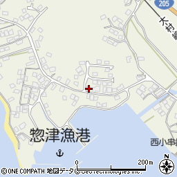 長崎県東彼杵郡川棚町小串郷2304-2周辺の地図