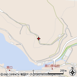 長崎県西海市西海町黒口郷132周辺の地図