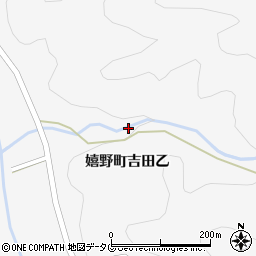 佐賀県嬉野市嬉野町大字吉田乙周辺の地図