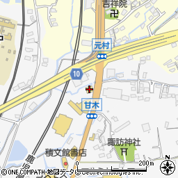 ジョイフル大牟田店周辺の地図