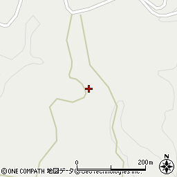 大分県豊後大野市朝地町梨小305周辺の地図