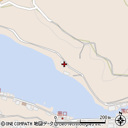 長崎県西海市西海町黒口郷80-4周辺の地図