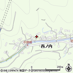 大分県津久見市西ノ内8151周辺の地図