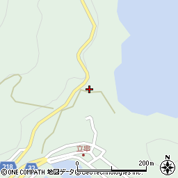 長崎県南松浦郡新上五島町立串郷780周辺の地図