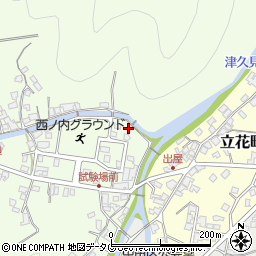 大分県津久見市西ノ内6771周辺の地図