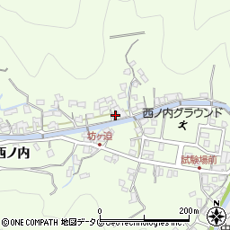 大分県津久見市西ノ内8313周辺の地図