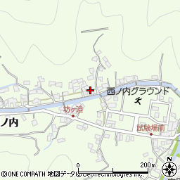 大分県津久見市西ノ内8314周辺の地図