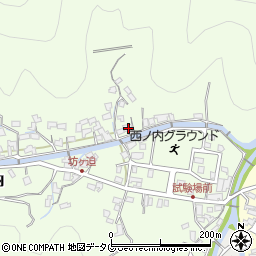 大分県津久見市西ノ内8411周辺の地図