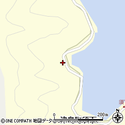 愛媛県宇和島市津島町須下423周辺の地図