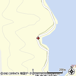 愛媛県宇和島市津島町須下427周辺の地図