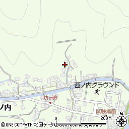 大分県津久見市西ノ内8402周辺の地図