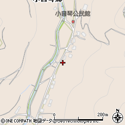 長崎県東彼杵郡東彼杵町小音琴郷2129周辺の地図