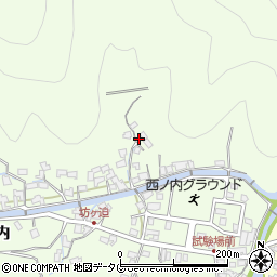 大分県津久見市西ノ内8400周辺の地図