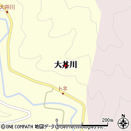 〒789-1923 高知県幡多郡黒潮町大井川の地図