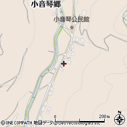 長崎県東彼杵郡東彼杵町小音琴郷2147周辺の地図