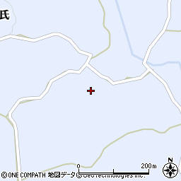 大分県竹田市久住町大字有氏279周辺の地図