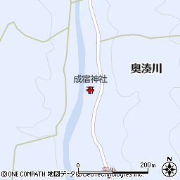 成宿神社周辺の地図