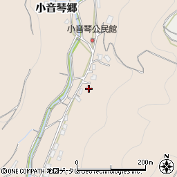 長崎県東彼杵郡東彼杵町小音琴郷2079周辺の地図