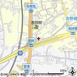 福岡県大牟田市吉野1654周辺の地図