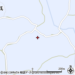 大分県竹田市久住町大字有氏278周辺の地図