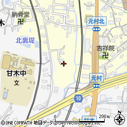 福岡県大牟田市吉野1711周辺の地図