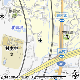 福岡県大牟田市吉野1711-6周辺の地図