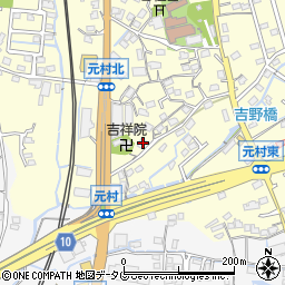 福岡県大牟田市吉野2079周辺の地図