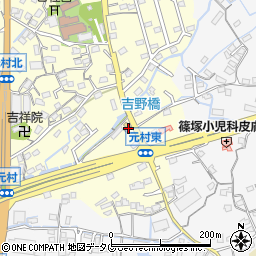 福岡県大牟田市吉野1638周辺の地図