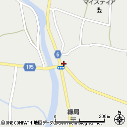 熊本日日新聞三加和販売所周辺の地図