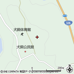 大分県豊後大野市犬飼町田原1419周辺の地図