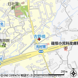 福岡県大牟田市吉野1594周辺の地図